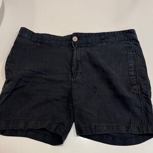 Zara Black Men’s Linen Shorts